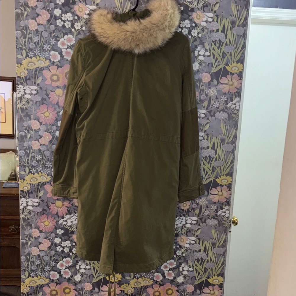 Gap Olive Utility Jacket With Removable Lining, D… - image 6